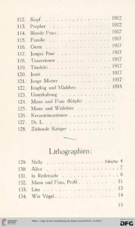 Lithographien