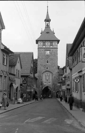 Marbach: Tor in der Marktstraße