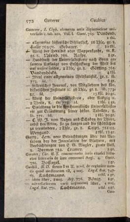 572-583, Gatterer - Gedanken