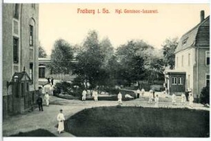 Freiberg. Garnison - Lazarett