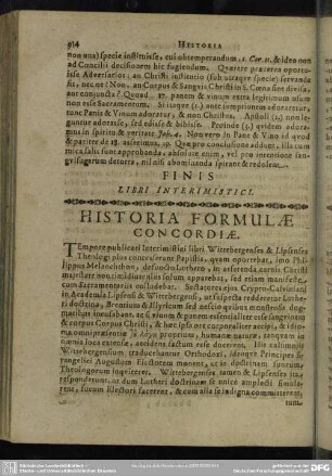 Historia Formulae Concordiae