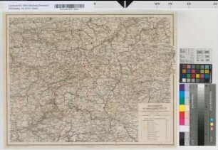 Übersichtskarte über Sauerland, Siegerland, Waldeck und bergisches Land, Teil 2