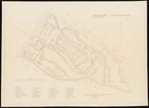 Ostfriedhof, Recklinghausen: Lageplan Gesamtentwurf 1:1000