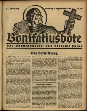 Ausgabe vom Sonntag, den 09. September 1934.
