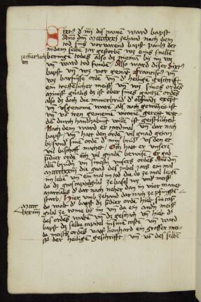 Von der Amtszeit des Papstes Sixtus IV. (insges. 1471-1484) bis 1475