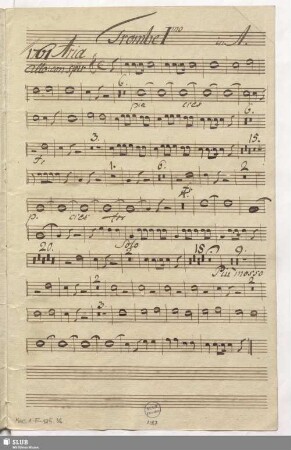 1761. Aria: Il furore se m'accende / Ghinassi, S.