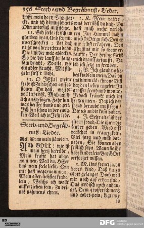 Sterb- und Begräbnuß-Lieder.