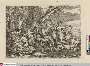 [Bacchanal mit Tänzern]