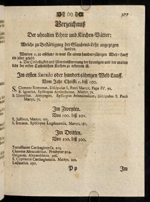 297-298, Verzeichnuß