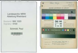 Entnazifizierung Paul Schmidt , geb. 05.02.1904 (Schleifer)