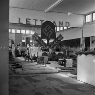 Provisorisches Lager "Lettland" des Reichsarbeitsdienstes