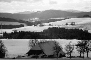 Breitnau: Breitnau mit Blick zum Feldberg