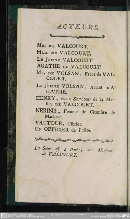 Acteurs