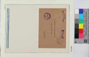 Dienstbrief, Schiffsname/Landeinheit: T 8, Feldpostnr. 02409; Frankatur, Mi.-Nr.: [Keine]; Poststempel: 20.7.42.-12; Nebenstempel: Dienststelle Feldpost-Nr. M02409