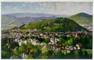 Ansicht von Graz, mit dem Schlossberg