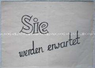 Einladung zum Jahresfest der "Hoffmansthaler Anstalten"
