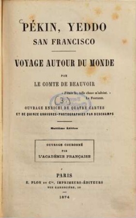 Voyage autour du monde, 3