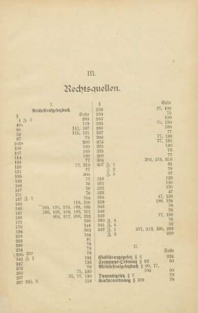 III. Rechtsquellen