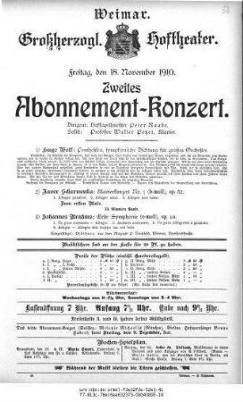 Abonnement=Konzert