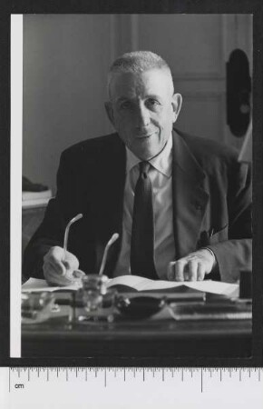 Porträtaufnahme Francis Poulenc