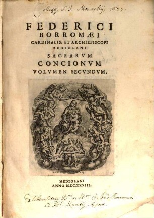 Conciones synodales, 2