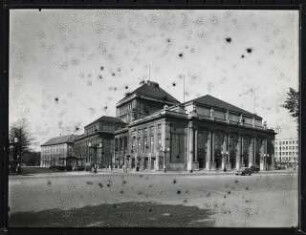 Deutsches Opernhaus (auch: Städtische Oper), Berlin: Ansicht von Süden