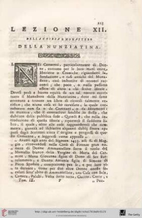 Lezione XII.