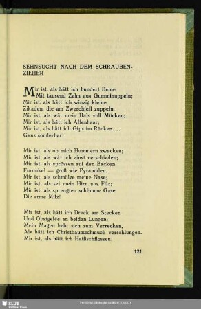 Sehnsucht Nach Dem Schraubenzieher