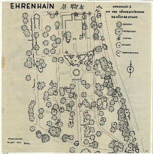 Gehölzbestand Südwestkirchhof Stahnsdorf - Ehrenhain (Urnenhain II)