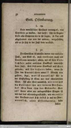Gott. Offenbarung