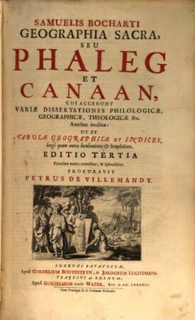 Geographia sacra