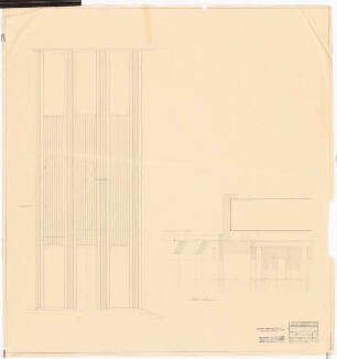 Stadttheater, Bremerhaven: Wandverkleidung 1:10, 1:1