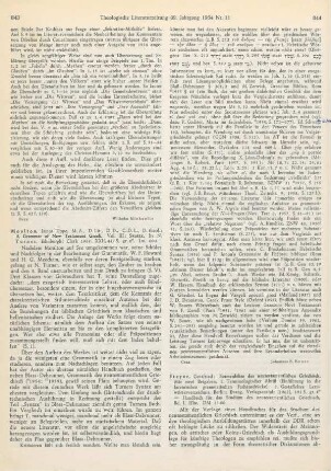 843-844 [Rezension] Moulton, James Hope, A Grammar of New Testament Greek ; Vol. III: Syntax