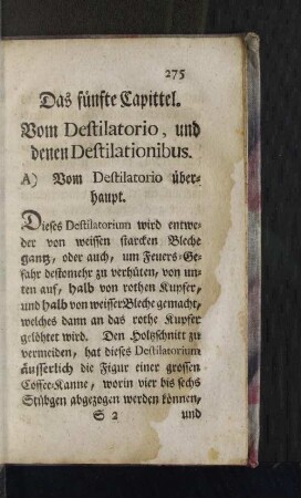 Das fünfte Capittel.