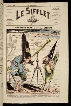 Un étoile filante, par Eug. Ladreyt