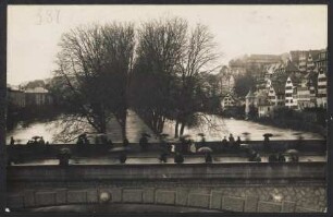 387, (Tübingen. Neckar-Hochwasser).