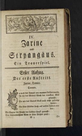 Erster Aufzug. - Fünfter Aufzug.