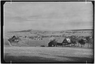 Schwartenberg. Landschaft mit Schwartenberghaus
