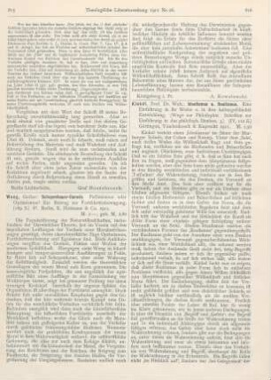 815-816 [Rezension] Weng, Gustav, Schopenhauer-Darwin. Pessimismus oder Optimismus?
