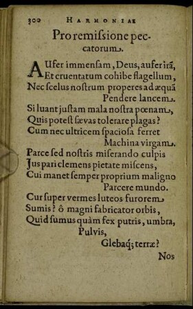 Pro remissione peccatorum.