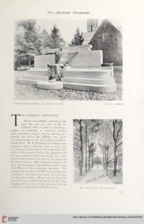The Amherst Monument