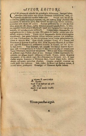 Genealogia Universalis Imperatorum, Regum, Principum, Aliorumq[ue] illustr. Virorum : A Diluvio Ad Nostra Usque Tempora Luculenter diducta
