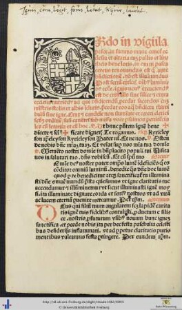 Ordo in vigiila pasce