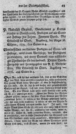 Predigten auf alle Sonn- und Festtage des Jahres.