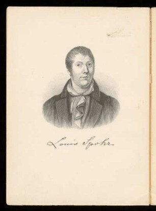 Lithographie von Louis Spohr