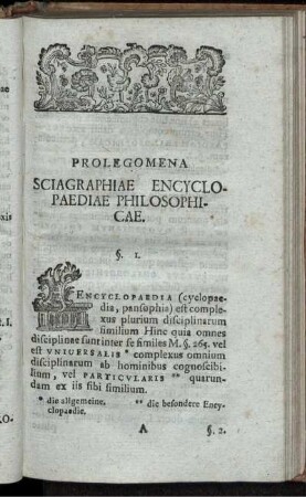 Prolegomena Sciagrahiae Encyclopaediae Philosophicae.