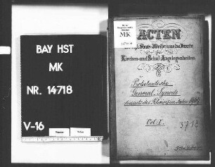 Protestantische Generalsynode diesseits des Rheins im Jahre 1909