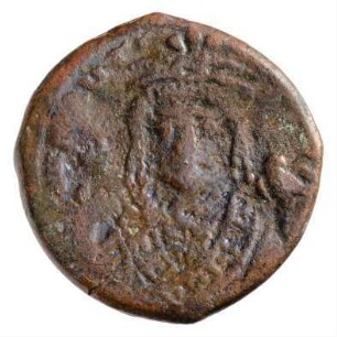 Münze, Follis, 599 / 600