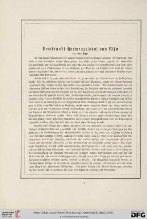 Rembrandt Harmensz(oon) von Rijn oder van Ryn