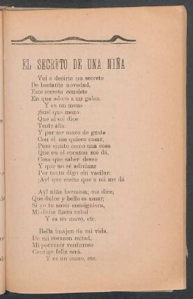 El secreto de una niña